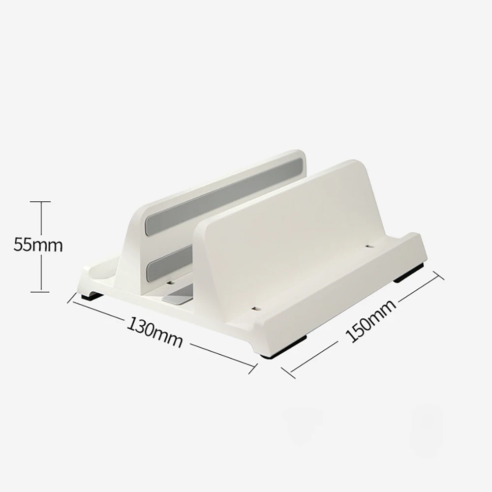 Vertikale Laptop Ständer Halter ABS Einstellbare Desktop Notebook Dock platzsparende Lagerung Halterung für MacBook/Oberfläche/HP/Dell