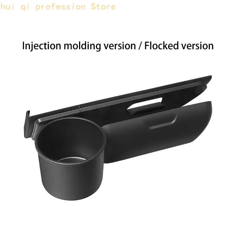 Armaturenbrettablage für MY MYL Daily Cabin Storage, fahrzeugspezifisches Becherfach und Brillenetui, Schwarz, für Pendlerzugang – Detail 4