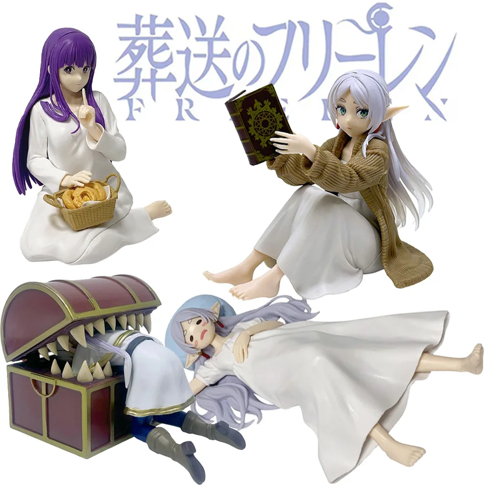 Anime-Figur Luminasta Frieren: Beyond Journey's End Treasure Hunt Frieren Cartoon Kawaii Modellkollektion Puppenspielzeug für Kinder