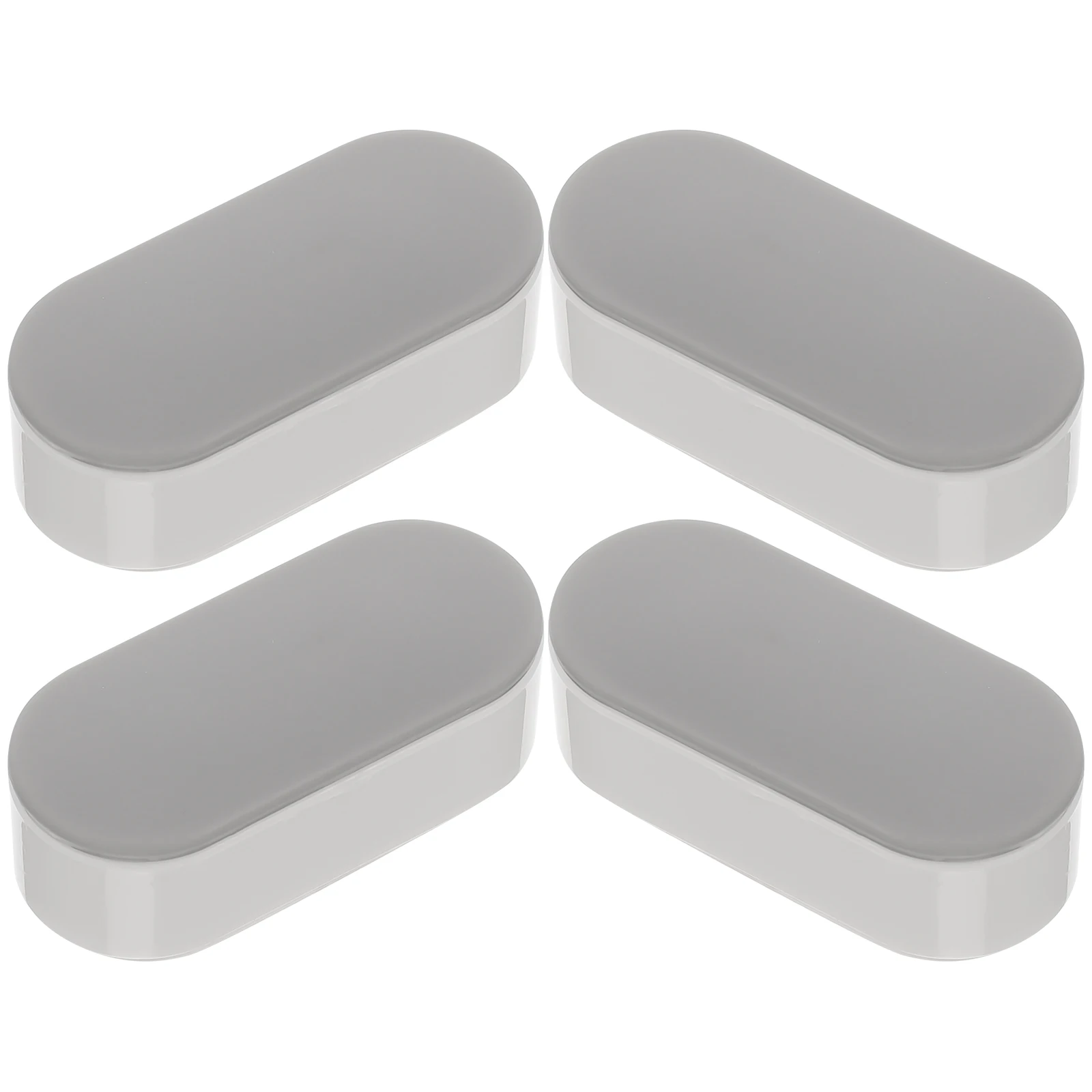 

4 Pcs Toilet Seat Gasket Bumper Cushioning Pads 1 6cm Plastic Bidet Attachment Parts Replacement Kit Lid Buffer Pad