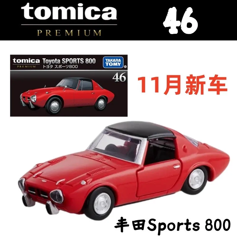 

Takara Tomy Tomica Premium 46, Toyota Sports 800, литая под давлением модель автомобиля, реплика серии, подарки для детей, игрушки для мальчиков