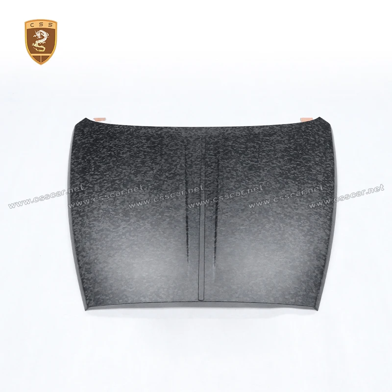 Matte Forged Dry carbon Fiber Car Engine Bonnet Hood For Rolls-Royce Wraith upgrade MSY Style Front Hood Cover Replacement Kit