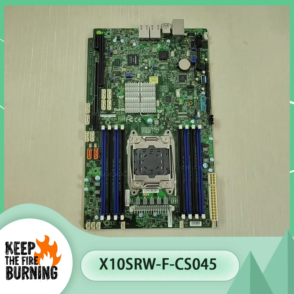 X10SRW-F-CS045 Motherboard LGA2011 V3 V4 dual Gigabit Ne-twork Card DDR4 C612