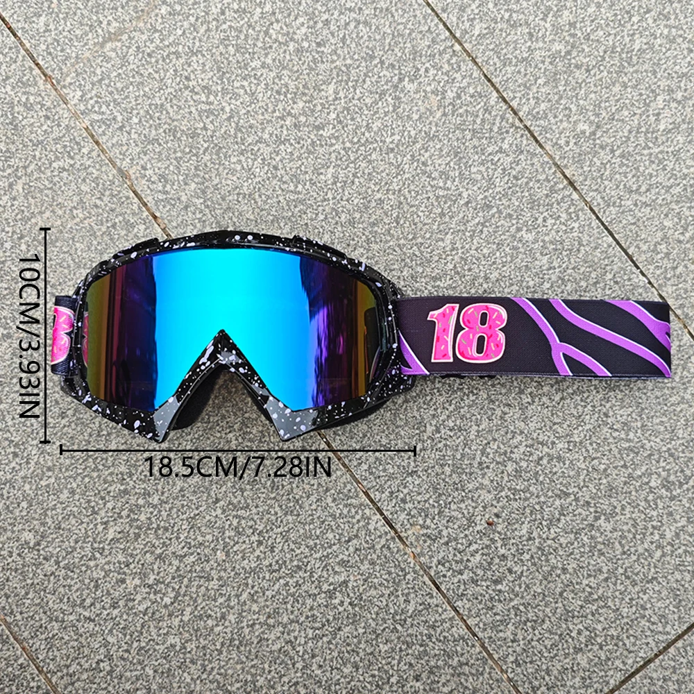 نظارات شمسية MTB Sport Ski لركوب الدراجات متينة للمغامرات على الطرق الوعرة للنساء والرجال نظارات شمسية آمنة عالية الجودة