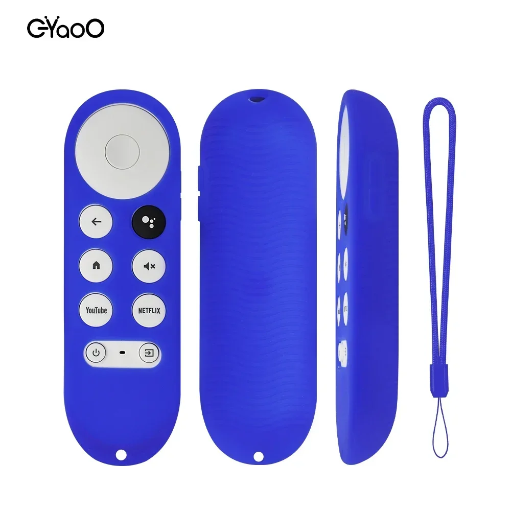 Google TV Remote Silicone Case Google TV Voice Remote Shockproof Silicone Protective Case Glow in the Dark