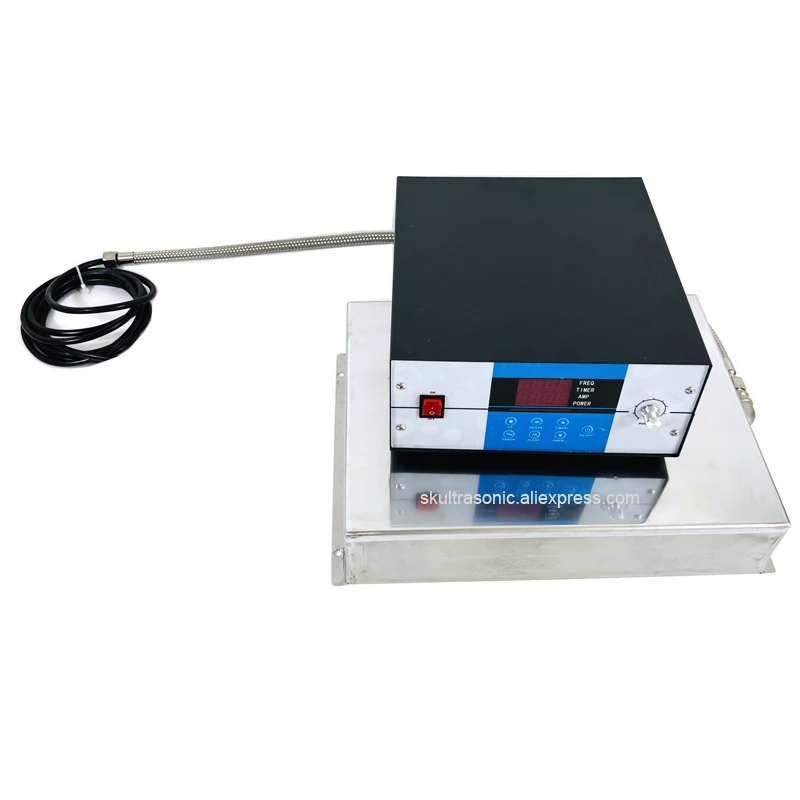 1200W Various Cleaning Mode Submersible Ultrasonic Transducer Immersible Ultrasonic Cleaner Vibrator Plate