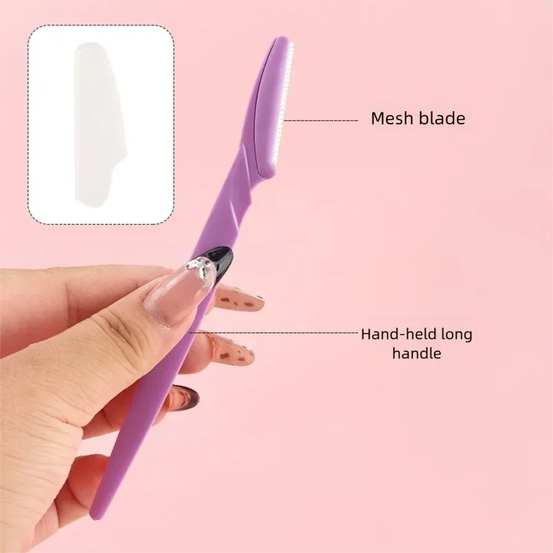 1 قطعة أداة قص الحواجب أدوات ماكياج آمنة العين الحاجب الحلاقة الوجه الجسم إزالة الشعر شفرات حلاقة امرأة الحاجب تشكيل سكين