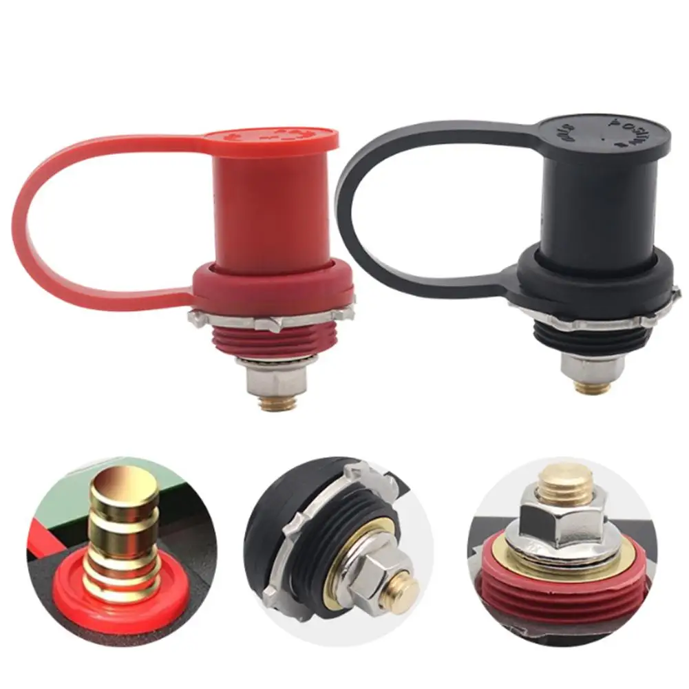 1 Piece 3/8 Battery Post Remote Terminals For Car Truck Marine Jump Starting Electrical Connection Accessories