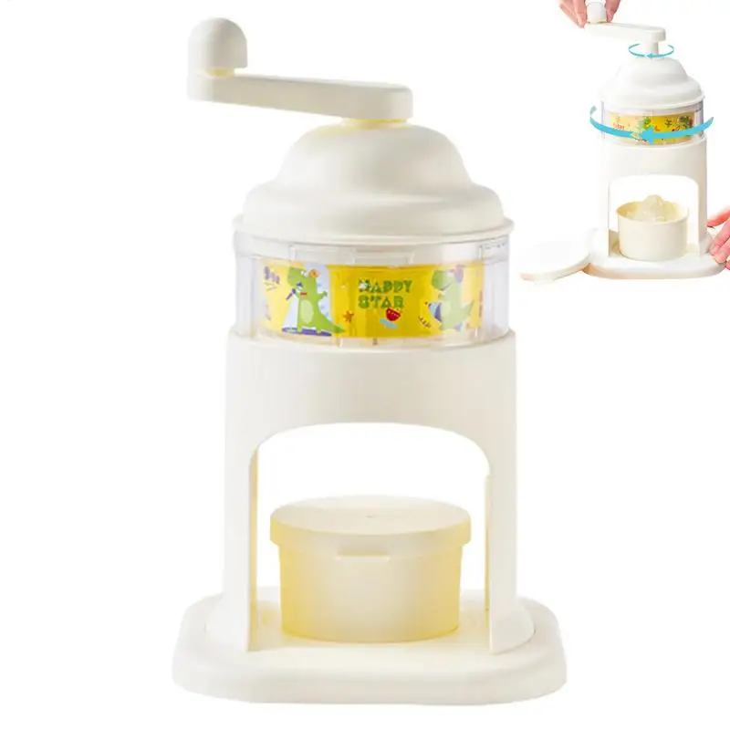 

Manual Ice Crusher Hand Snowflake Maker Manual Ice Crusher Machine Portable Handheld Snow Cone Making Tool For Kitchen