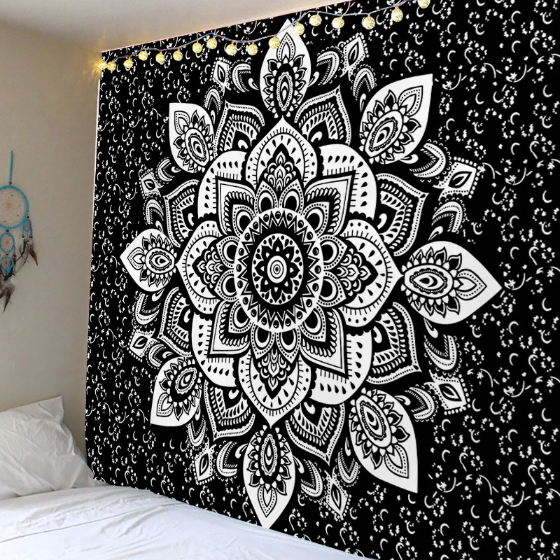 

Psychedelic Yoga Tapestry 3D All Over Printed Tapestrying Rectangular Home Decor Wall Hanging