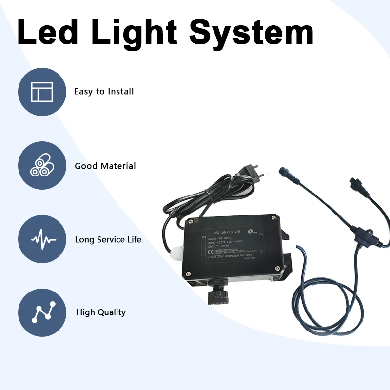 Wholesale Fast Shipping Hot Tub Mini Led Light Electricity Control System for whirl pool Bathtub