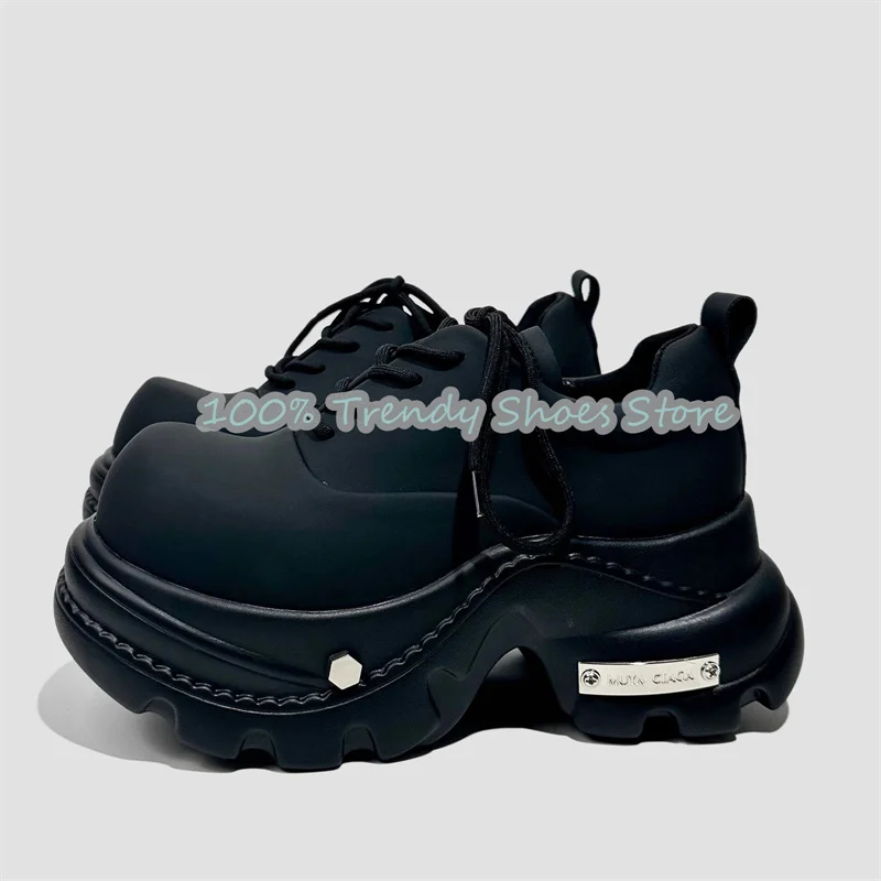 تصميم الأزياء الزهور الكرمة حزام الدانتيل متابعة المتسكعون للنساء مكتنزة أسفل عالية الكعب المعادن ديكور ديربي أحذية سيدة مضخات عادية #5