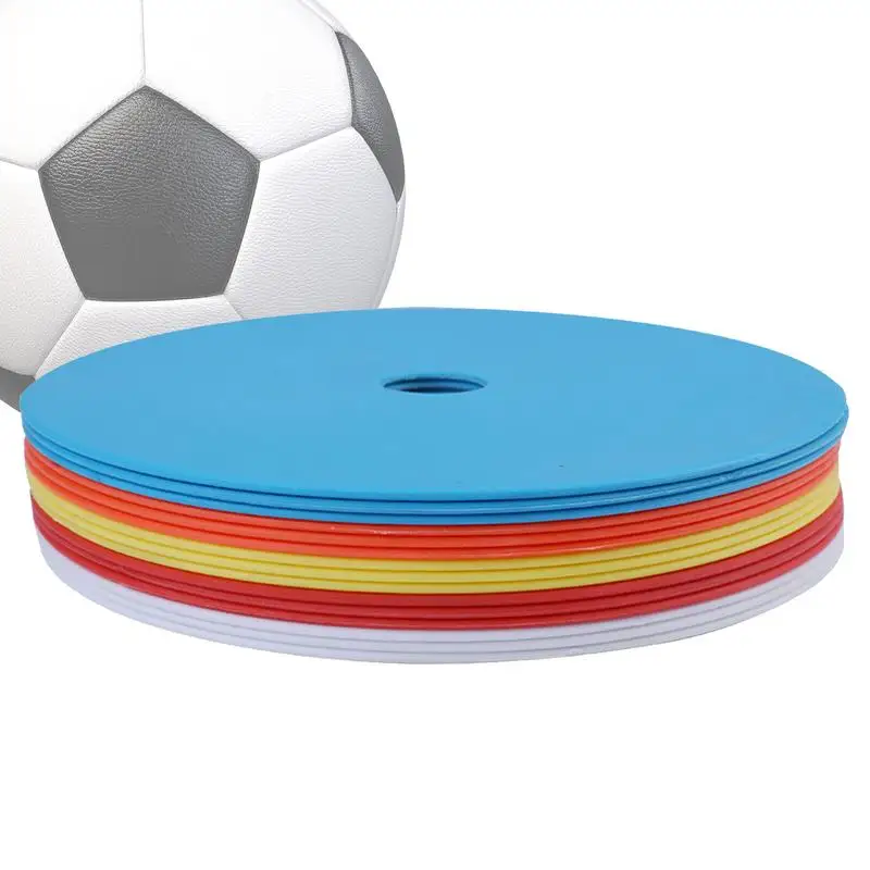 Soccer Training Flat Disc Football Training Sign Plate Exercising Plate Disc For Soccer Multifunctional Training Equipment For