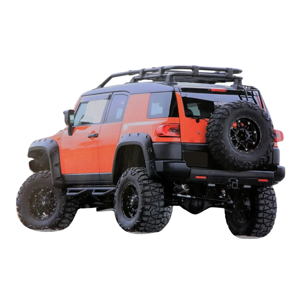 

Расширители крыльев для FJ Cruiser 07+, замена в стиле мышц для 4*4, автоаксессуары, брызговик от