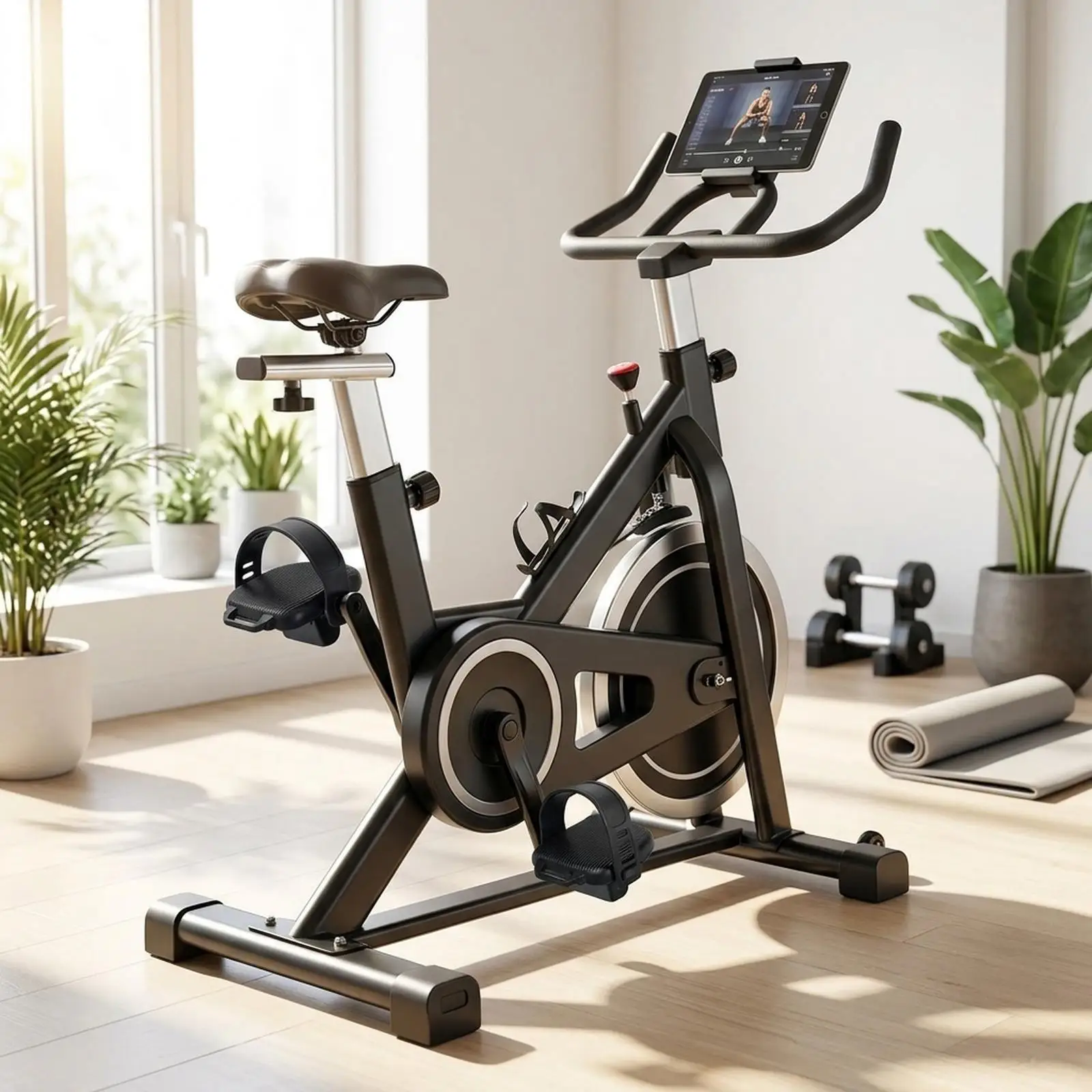 Exercise Bike Pedals Replacement Nonslip Portable Adults Parts Versatile Easy Installation for Bicycles Riding Fitness Equipment
