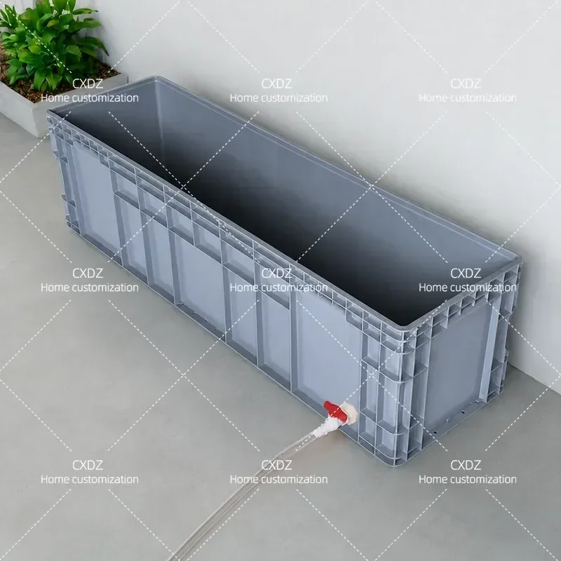 SS Large Plastic Turtle Tank Ecological Villa Aquarium Fish Basin Feeding Box Special Pond Habitat for Pet Turtles