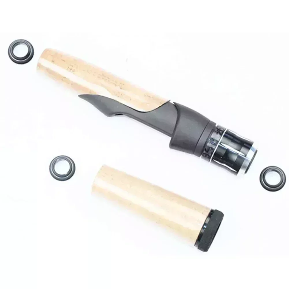 

SPORTFUNSF DIY Fishing Rods Handle For FUJI Reels Segment Cork Grip Straight Handle Replacement Part For Fishing Rod Repair NEW