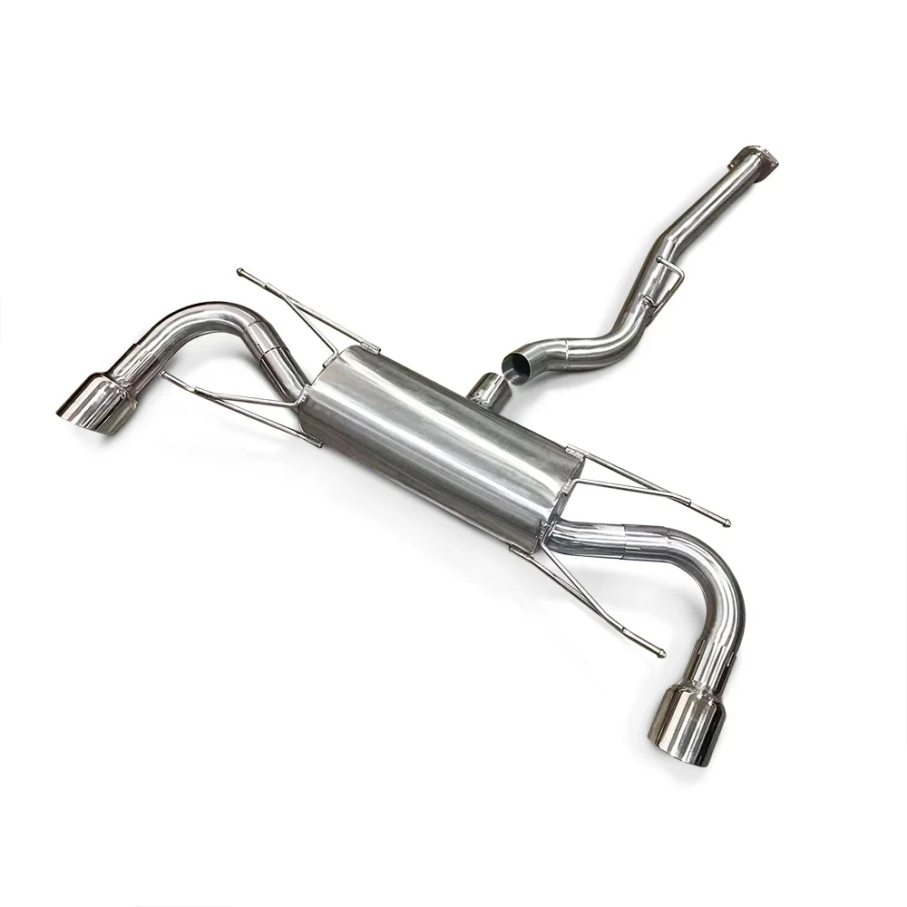Factory Wholesale Stainless Steel Exhaust System Muffler for Mazda RX-8 1.3 2003-2011 Race Car with Catback Exhaust Pipe