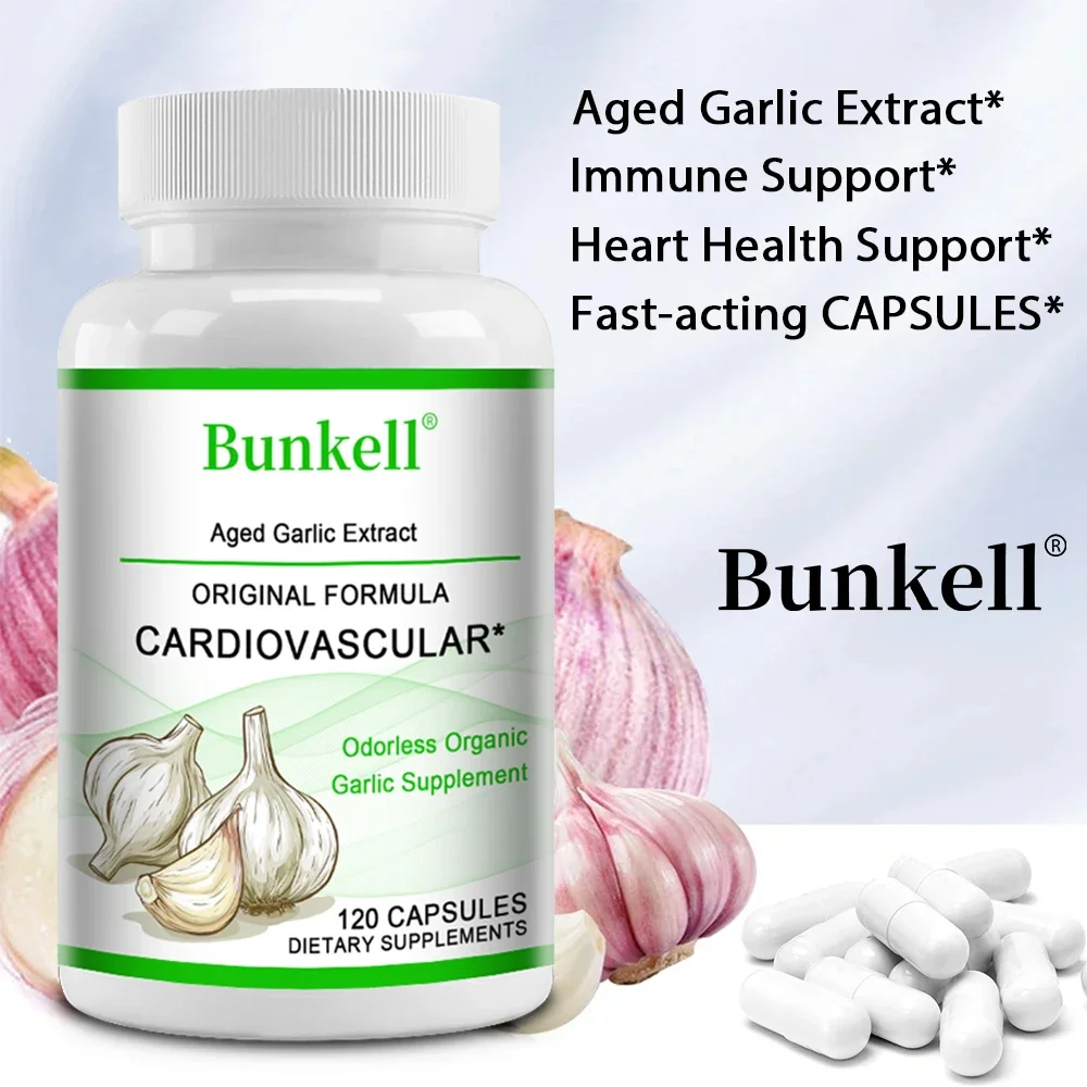 

Aged Garlic Extract Capsules Protect Cardiovascular Health, Maintain Normal Circulatory Function, Maintain Overall Heart Health