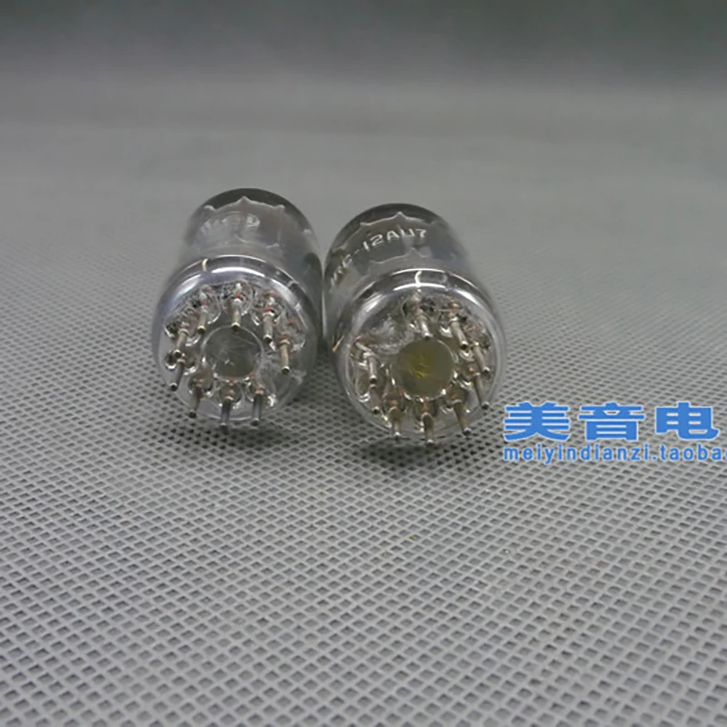 RCA 12AU7สูญญากาศเปลี่ยน ECC82/5814/6189/B329/E82CC/ECC802S ให้การจับคู่สำหรับหลอดเครื่องขยายเสียงยาวหน้าจอ Squar