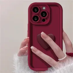 Luxury 3D Love Heart Phone Case For OPPO Reno 6 7 4G 4Z 2 3 5 5G 4F 5F F9 F11 A1K R11S R17 R15 F19 Pro Find X3 X5 Pro A74 A94