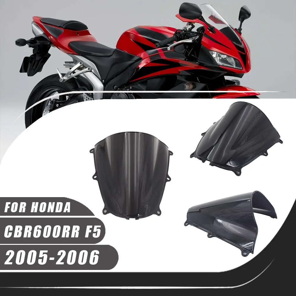 

For Honda CBR600RR 2005-2006 Motorcycle Windshield Windscreen Wind Deflectors