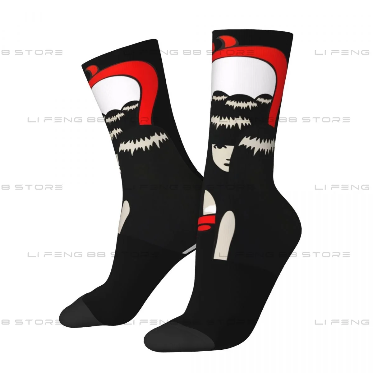 Emily The Strange Unisex Winter Socks Warm Happy Socks Street Style Crazy Sock