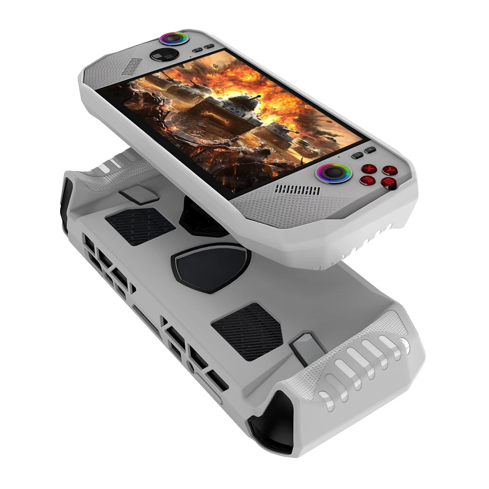 حافظة حماية من السقوط من مادة البولي يوريثان غطاء حماية مضاد للصدمات غطاء مقبض مريح لـ MSI CLAW 8 Ryzen Edition 2025 #2