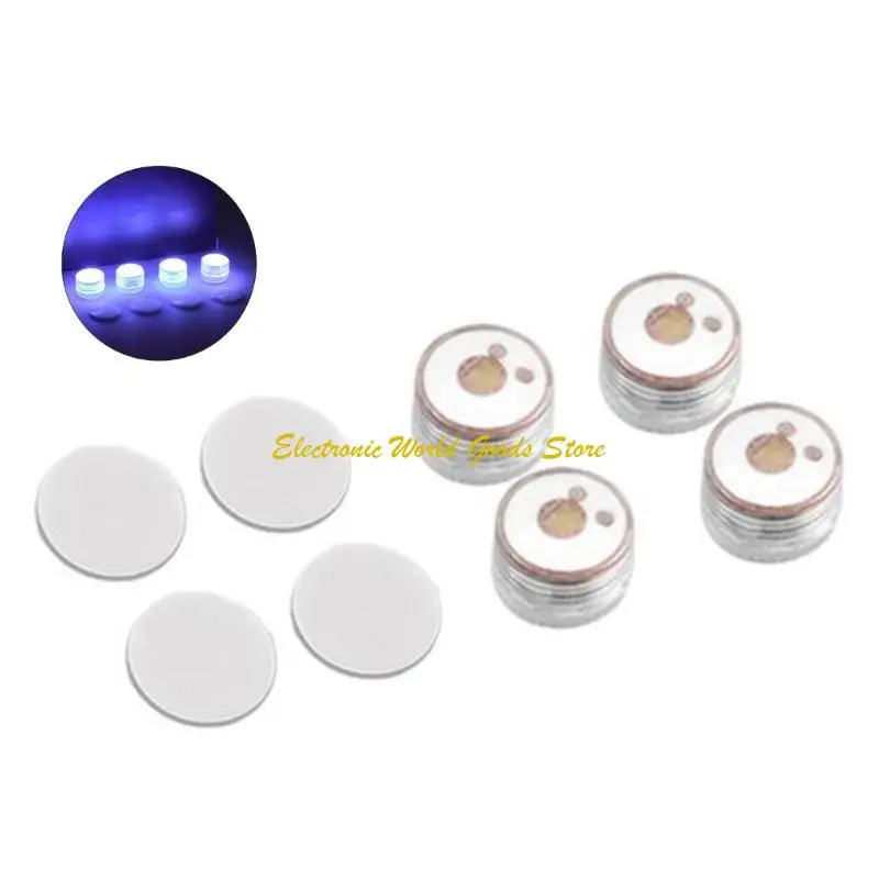 A3PD 4pcs Señal vuelo nocturna LED LED Flashing Light ADVERTENCIA ADVERTENCIA LED LED