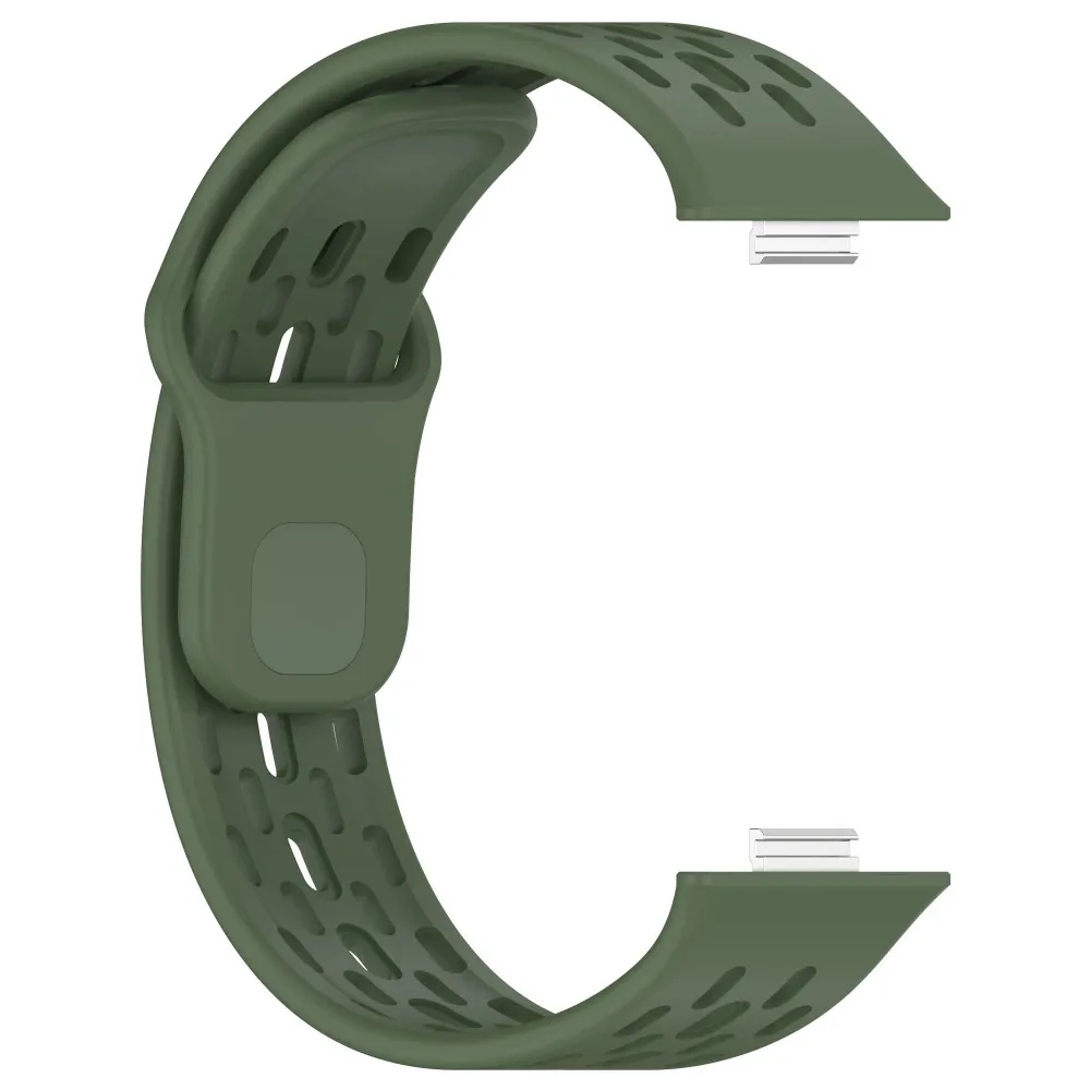 Sport-Silikonarmband für Redmi Watch 6 Active-6 Lite/6 5 4 Atmungsaktiver Stil Verstellbares Armband für Xiaomi Mi Band 10-9-8 Pro – Detail 18