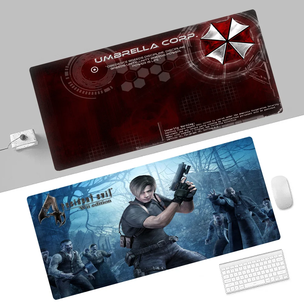 لوحة ماوس ألعاب الكمبيوتر المحمول من Resident-EvilS متوفرة بحجم لوحة مفاتيح ألعاب قفل الحافة الكبيرة #2
