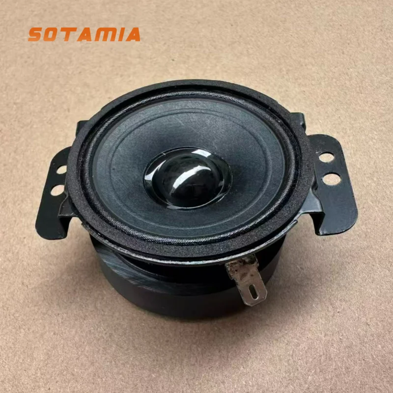 SOTAMIA 2pcs 2 Inch Tweeter 4 Ohm 30W Paper Cone Built in Sealed Speaker DIY Bluetooth Speaker Replacement for JBL