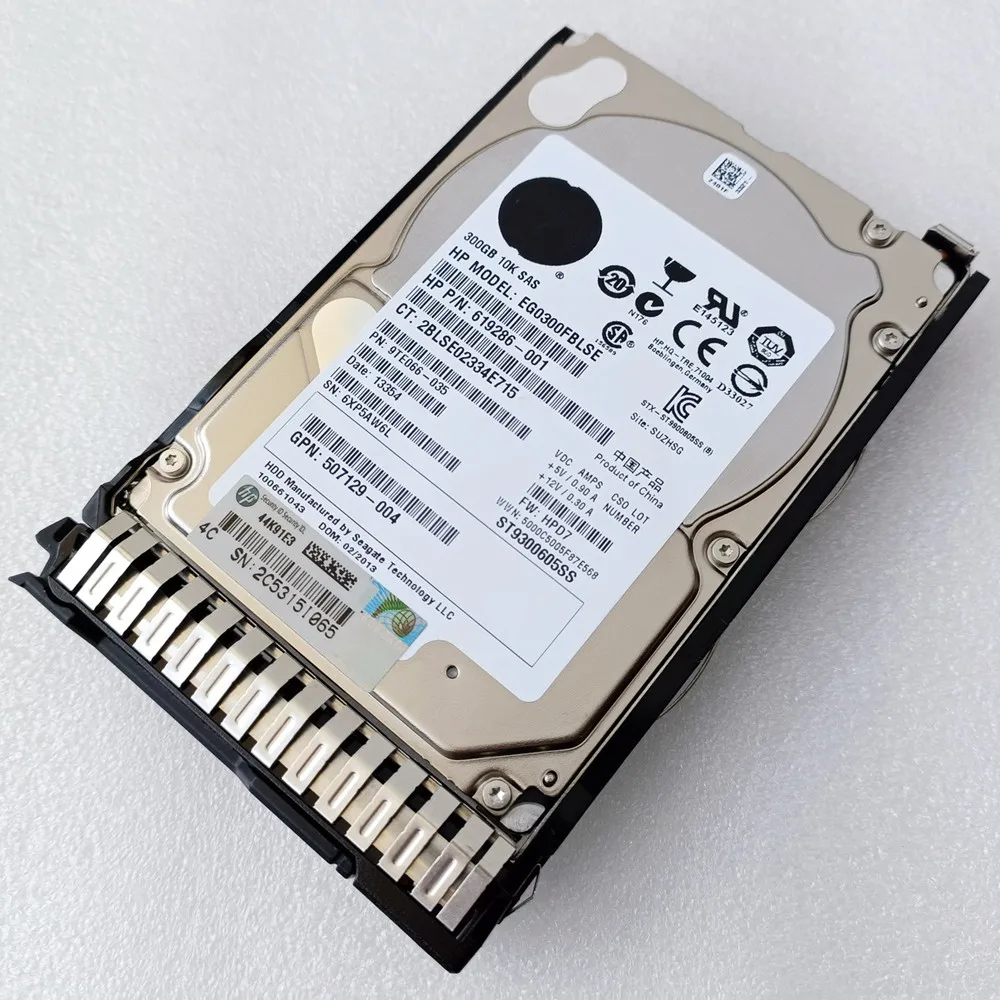 Original 653955-001 693569-001 507129-004 300G HDD 2.5