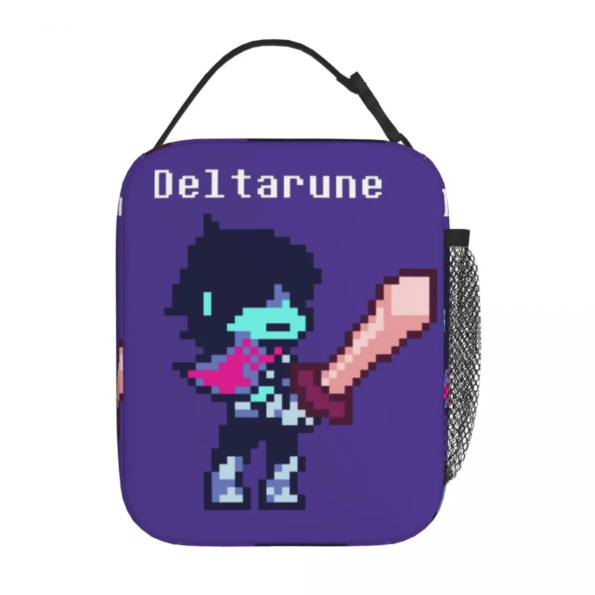 

Delta Rune Kris Deltarune Изолированная сумка для обеда Термосумка Контейнер для обеда Герметичная сумка Ланч-бокс Сумки для хранения еды Офис