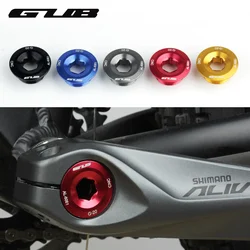 GUB Bicycle Crank Cover Bolt Mountain Bike Bottom Bracket Chainwheel Screws MTB Crankset Fixing Bolt Screw for SHIMANO