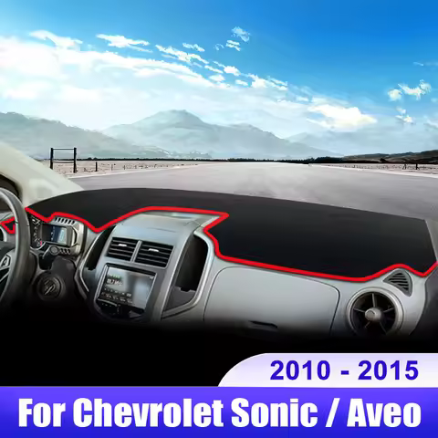 For Chevrolet Sonic / Aveo 2010 2011 2012 2013 2014 2015 Car Dashboard Cover Dash Mat Sun Shade Non-slip Pad Accessories