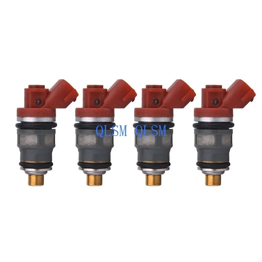 حاقن الوقود 4 قطع 23250-76020 FJ378 لتويوتا بريفيا تدفق المتطابقة 2.4L- اكسسوارات السيارات