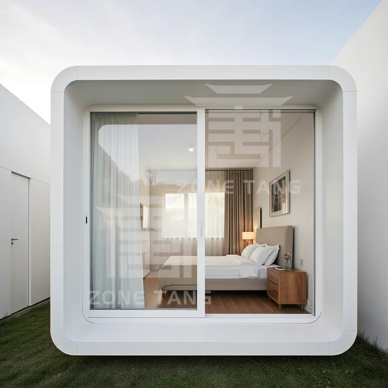 Вагон-ресторан Космический капсульный домик Маленькие двойные широкие мобильные домики Тканевый дом Изоляция Сборный дом Цены Обеденные автомобили