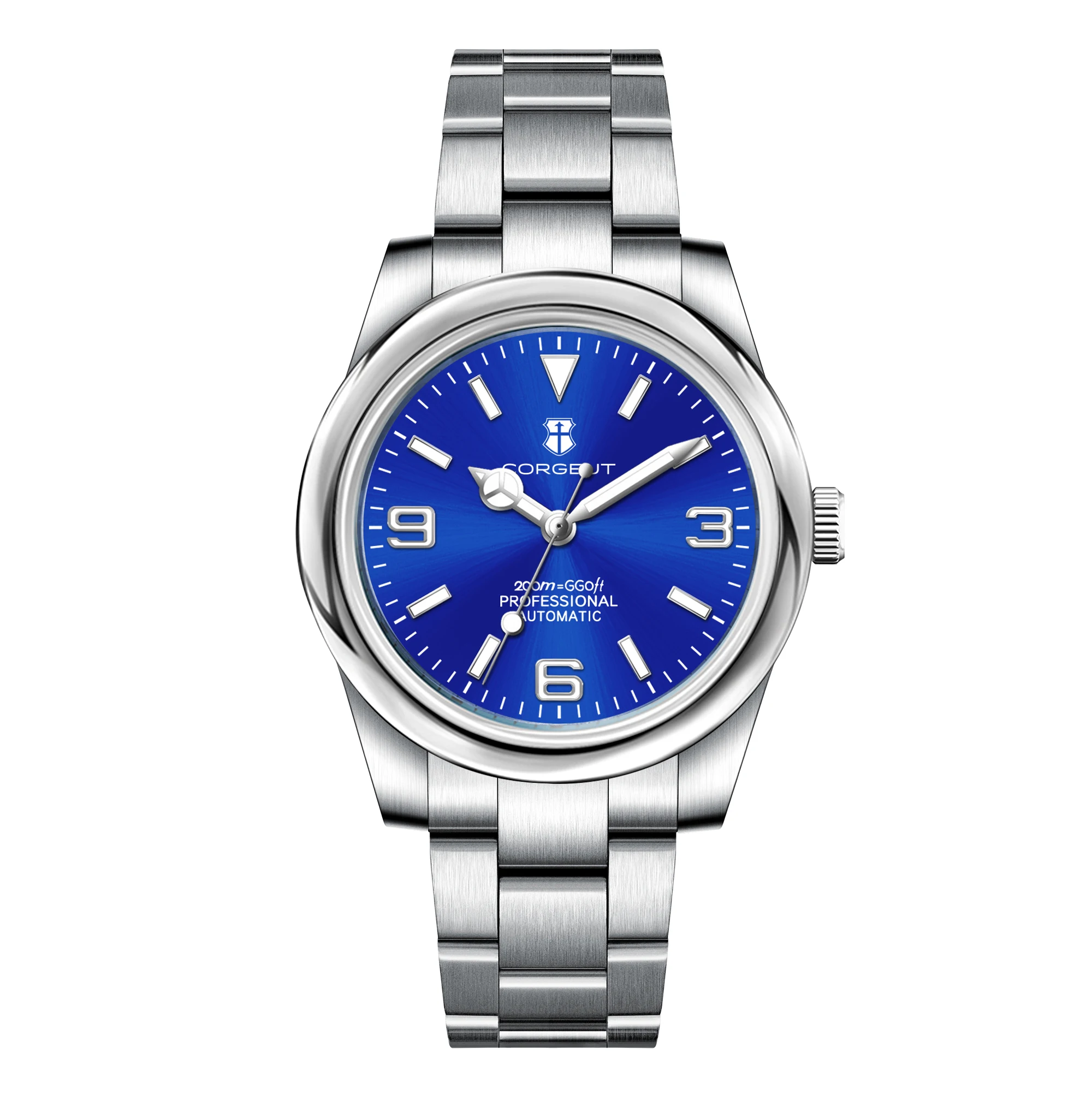 

Часы Corgeut 36/39 мм, роскошные, с механизмом NH35/Miyota, автоматические механические наручные часы 36 мм/39 мм, сапфировое стекло, светящиеся, для женщин, для дайвинга.