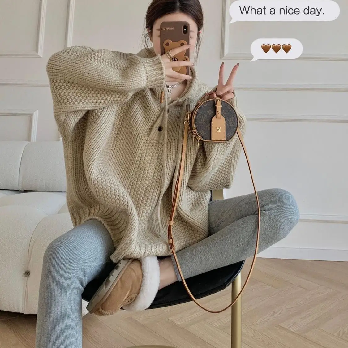 

plus Size 300 Pou Korean Sle Lazy Hat Knitted Sweater Thiened Loose Design Coarse Needle Knit Top Women's Faion