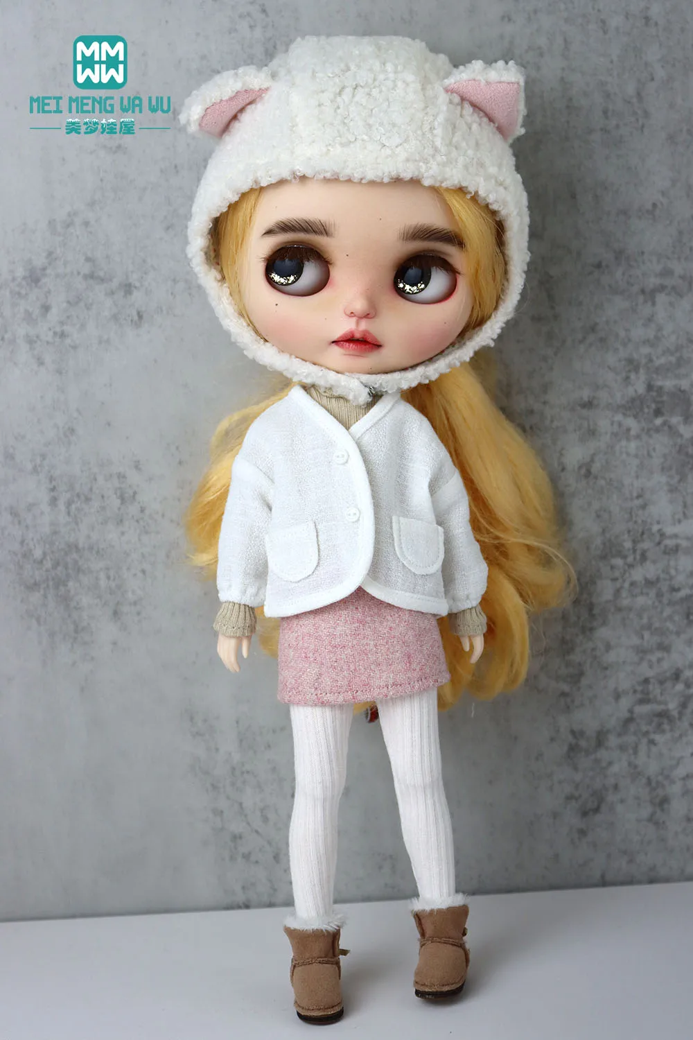 Blyth clothes Azone OB22 OB24 Doll accessories Fashion Cardigan Jacket Sweater toys gift