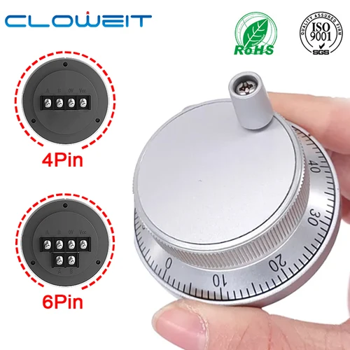 ZS61 CNC Control numérico volante electrónico torno mano sacudiendo número amplio Kandi PLC sistema generador de pulsos rueda de pulso manual