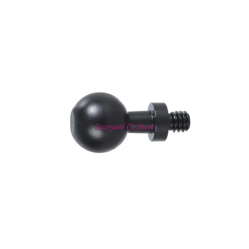 

N3UC Universal 17mm Ball Joint 1/4 Screw Connector Holder Adapter for Motorcycle Phone Holders & Selfie Sticks