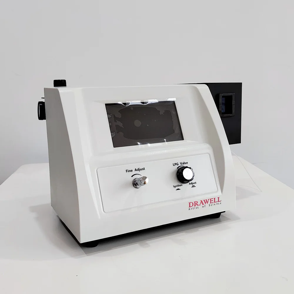 Drawell FP6450 Spectrophotometer Flame Photometer K Na Li Ca Ba Touch Screen Flame Photometer For Lab