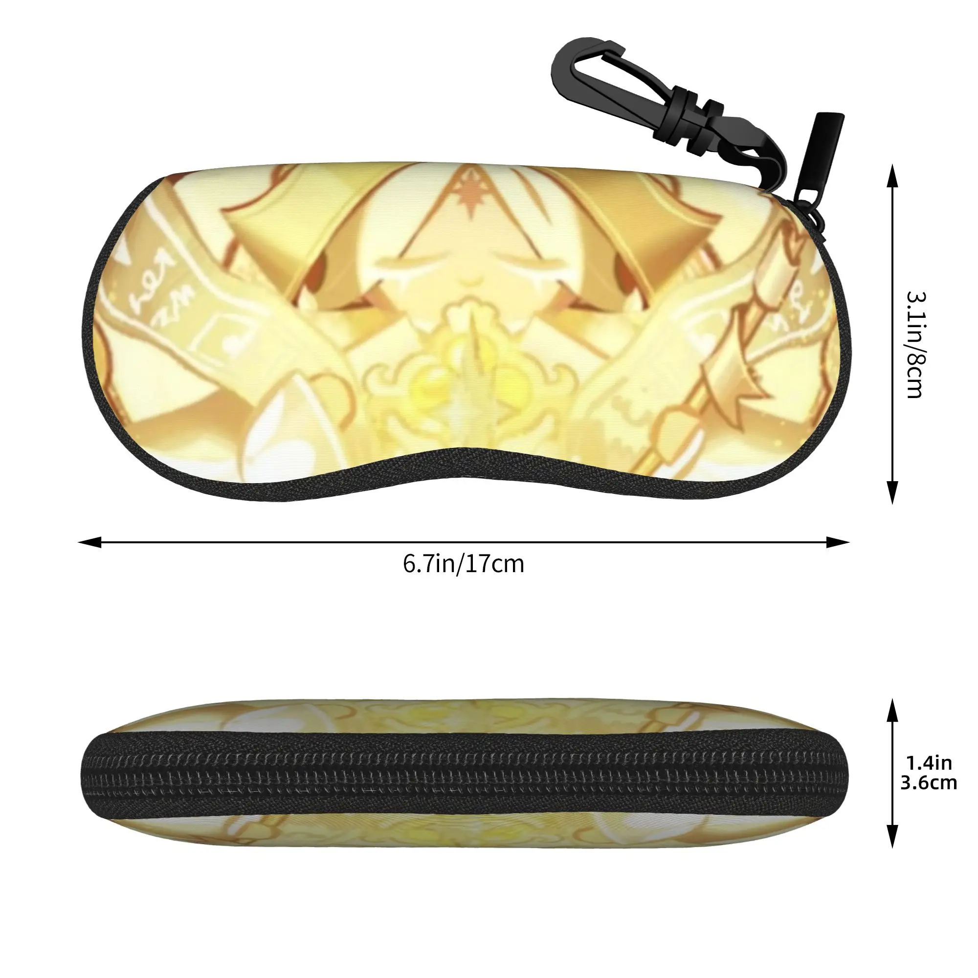 Compassionate Pure Vanilla Glasses Case Unisex Travel Box Cookie Run Kingdom Eyewear Protector Eyeglasses Box