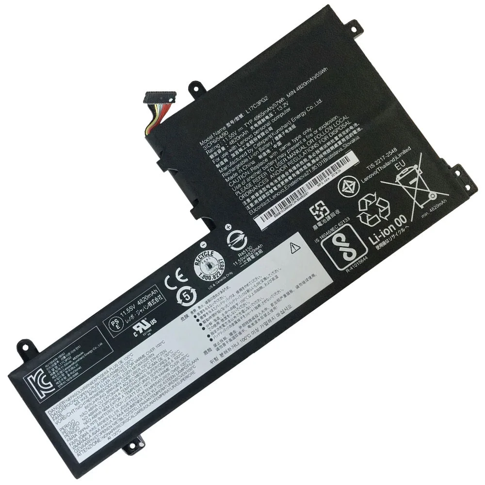 Imagem -03 - Nova Bateria L17m3pg3 para Lenovo Y7000 Y7000p Legião Y530 Y53015ich L17l3pg1 L17c3pg1 L17m3pg2 L17c3pg2 L17l3pg1