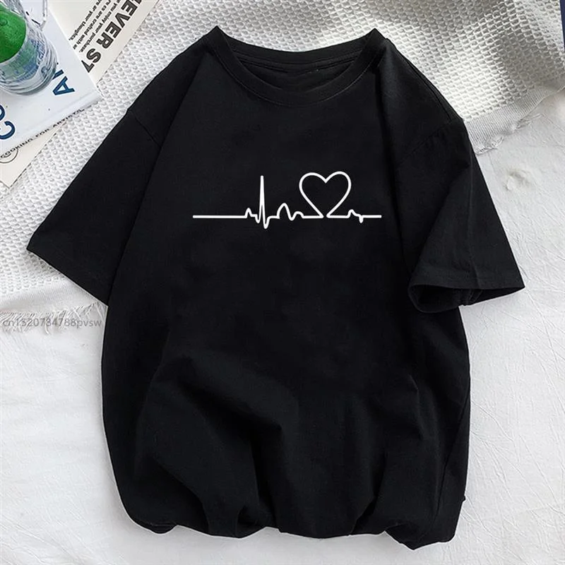 Damska koszulka plus size z nadrukiem dłoni, codzienna, zabawna, miękka, średnio elastyczna, zimowa, z miękkiego materiału, wygodna w noszeniu.