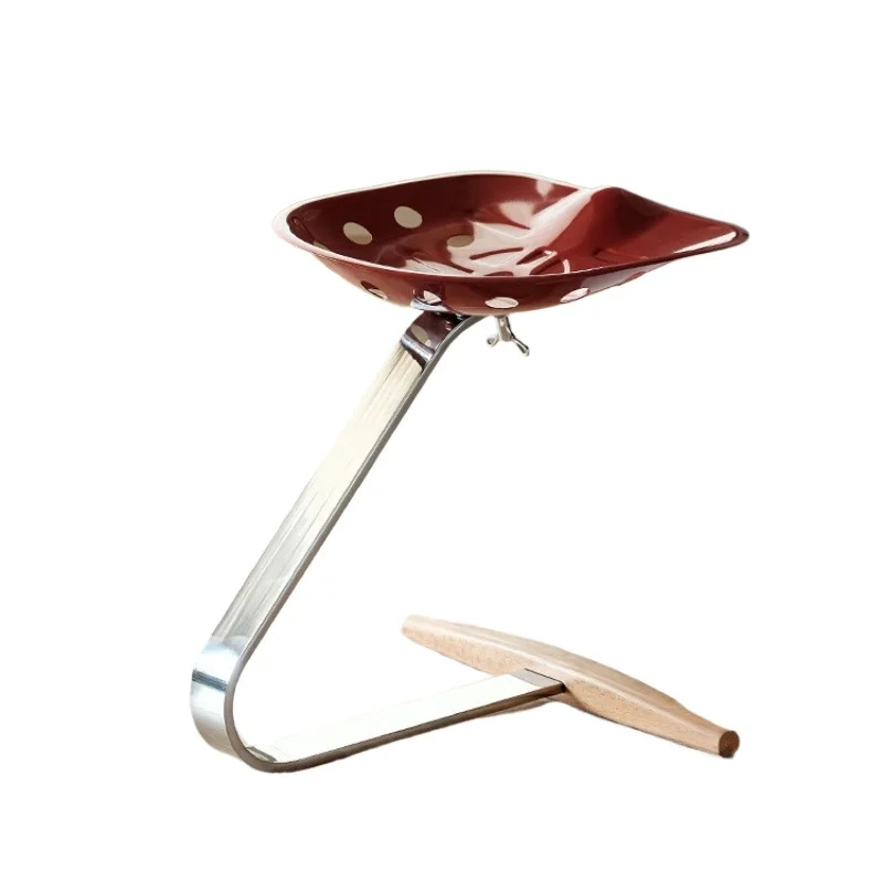 

Nordic Mezzadro Tractor Chair, Creative Designer Stainless Steel Dining Chair ins Leisure Chair