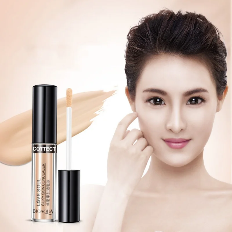 3g Eyes Face Concealer Liquid Cover Dark Circles Acne Natural Effect Foundation Cream Long-lasting Waterproof Cosmetics