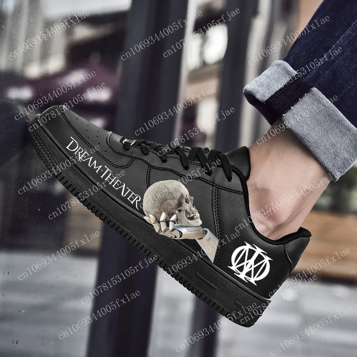 Dream Theater AF Basketball Mens Womens Sports Running High Quality Flats Force Sneakers Lace Up Mesh Customized Made Shoe DIY